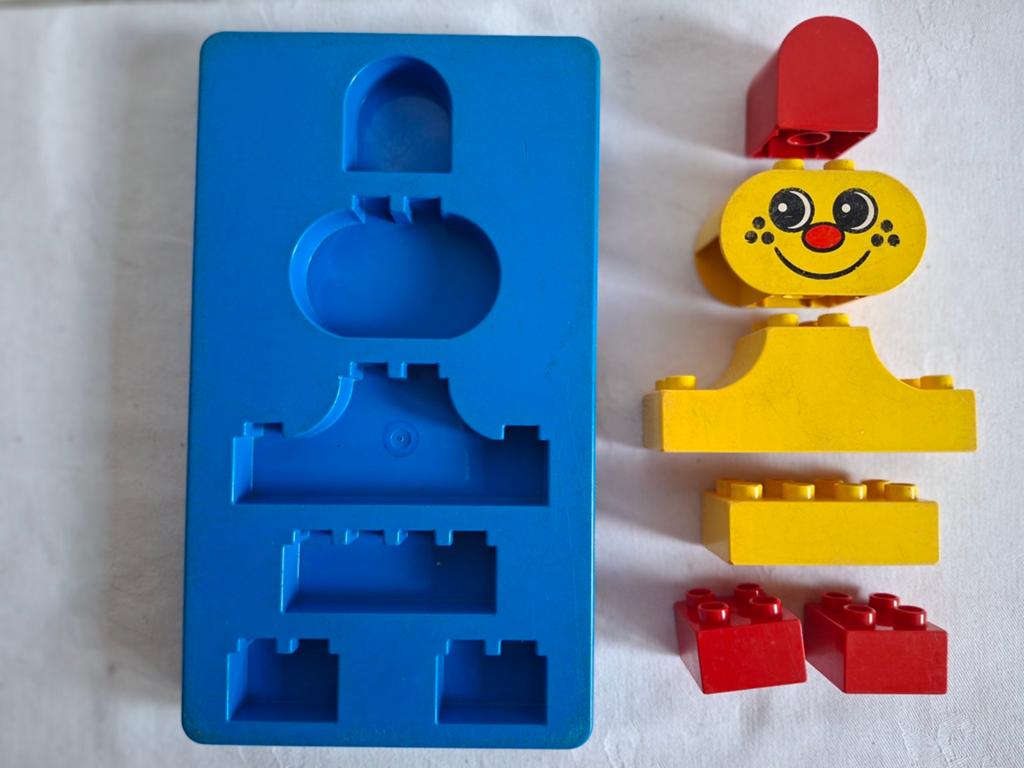 Vintage Duplo Puzzel,  Clown Shape Sorter set 2052, Kinderen en Baby's, Speelgoed | Duplo en Lego, Ophalen of Verzenden, Gebruikt