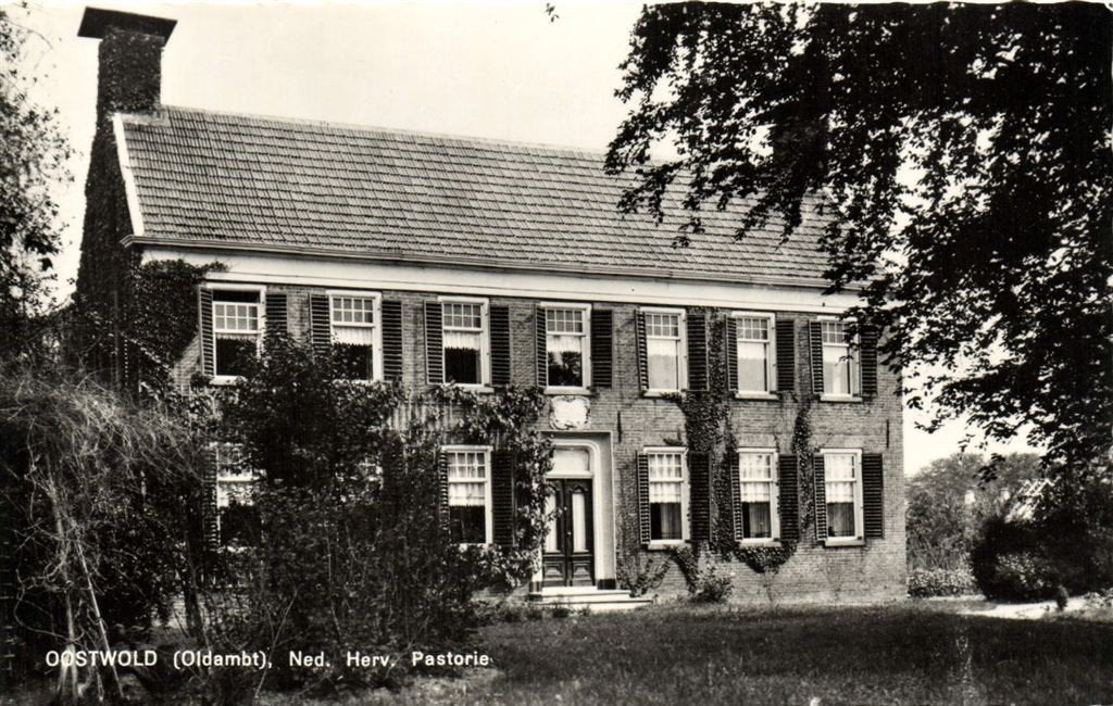 Oostwold [Oldambt], Ned. Herv. Pastorie - ongelopen, Ophalen of Verzenden, 1960 tot 1980, Ongelopen, Groningen