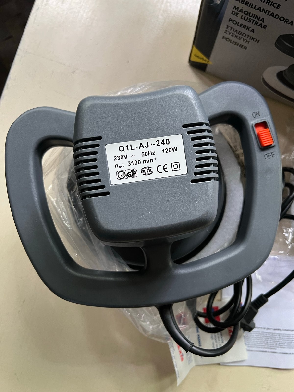 Praxis Q1L-AJ-240 Polijstmachine 120W, Ophalen, Nieuw
