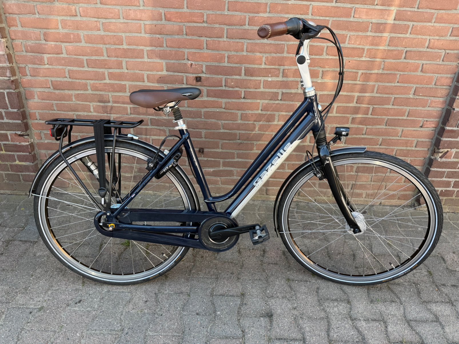 Te koop zeer nette gazelle ultimate C8 damesfiets fiets, Ophalen, 47 tot 50 cm, Versnellingen, Zo goed als nieuw