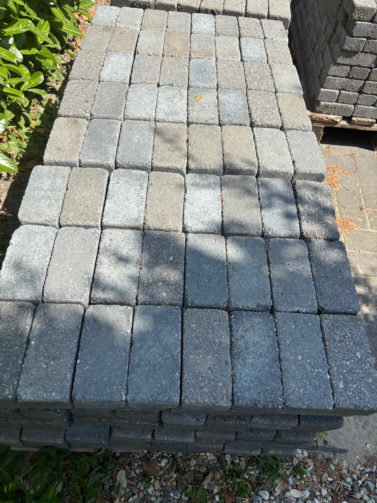 IJsselformaat getrommeld grijs - ca. 2900 stuks, Ophalen, Gebruikt, Klinkers, 10 m² of meer