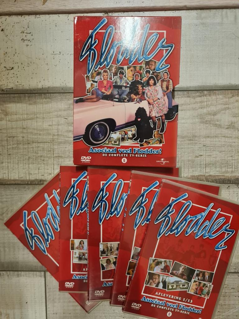 Flodder: De Complete TV-Serie DVD Boxset, Cd's en Dvd's, Dvd's | Tv en Series, Vanaf 6 jaar, Ophalen of Verzenden, Gebruikt, Komedie