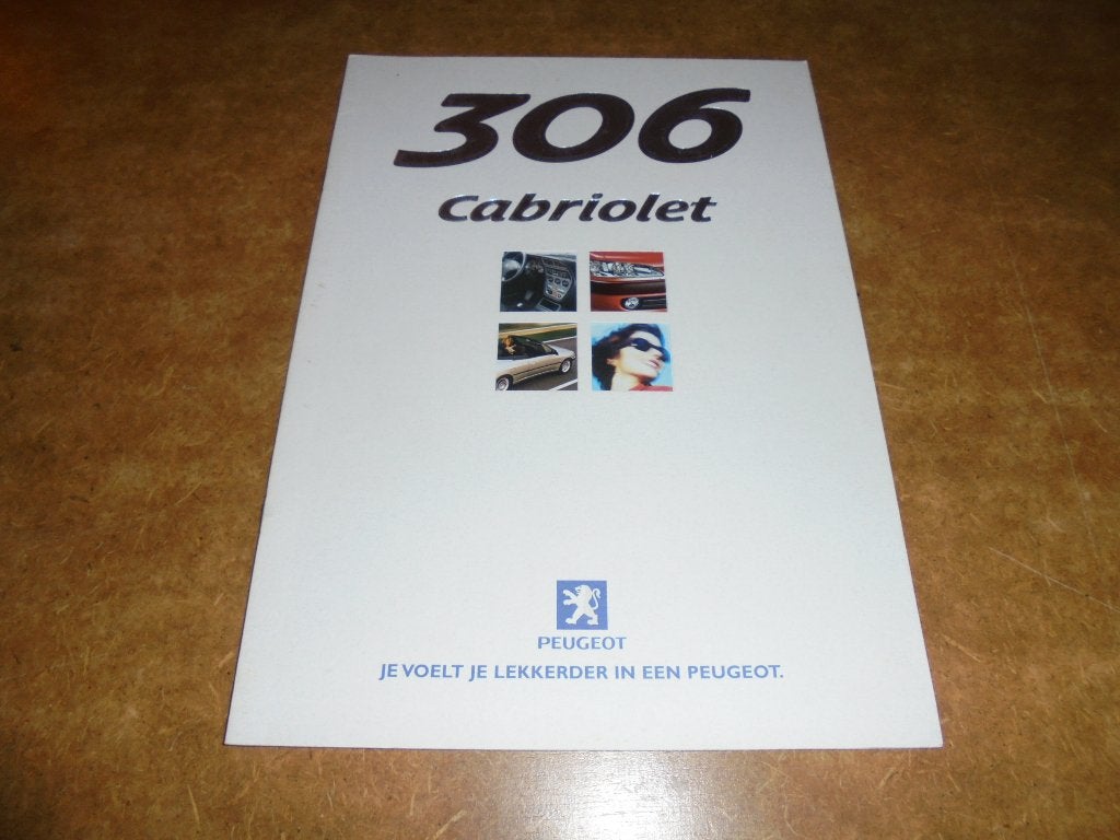 brochure Peugeot 306 Cabriolet modellen 2000, Ophalen of Verzenden, Nieuw, Peugeot