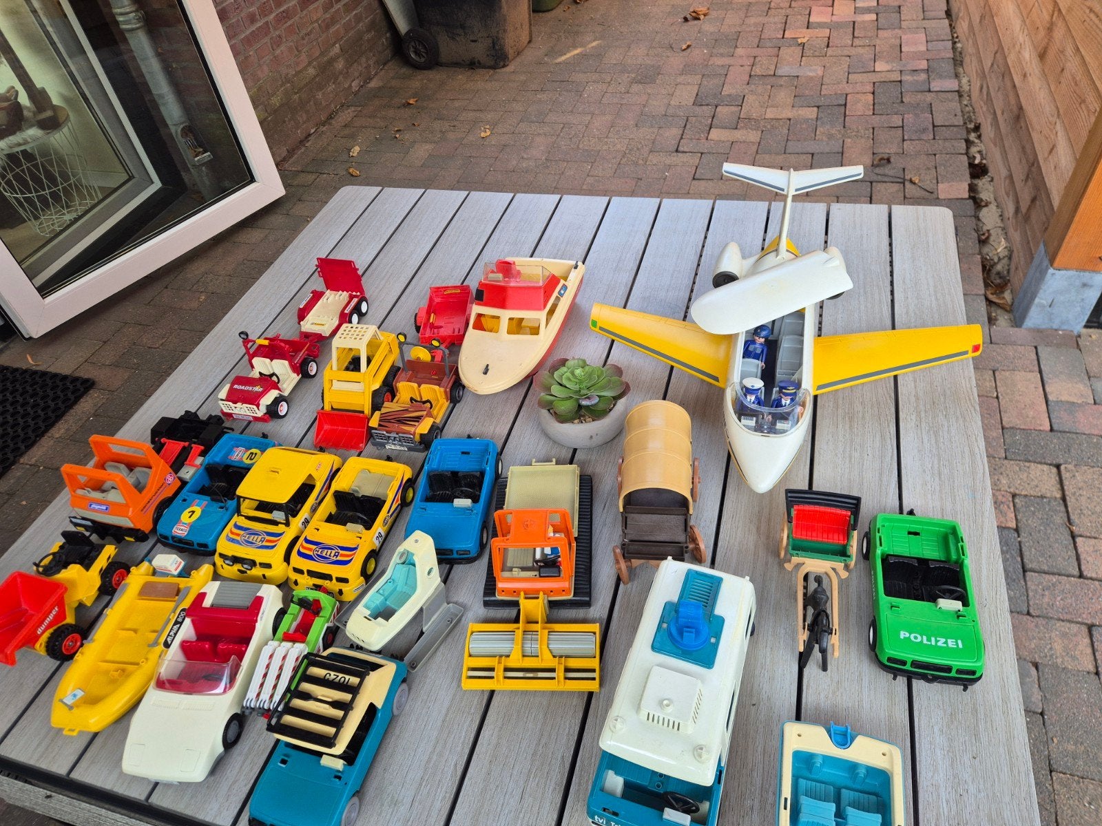 Playmobil diverse voertuigen, boot en vliegtuig, Ophalen, Gebruikt, Losse onderdelen, Voertuig
