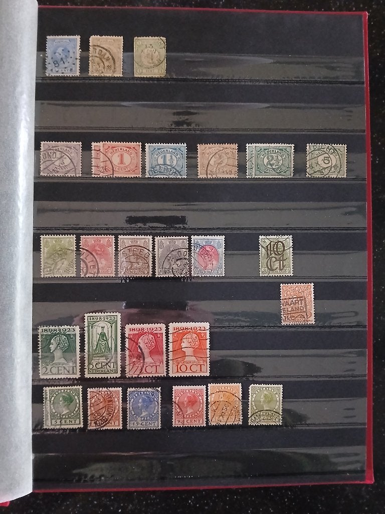 Postzegelverzameling Nederland, Ophalen, T/m 1940, Gestempeld