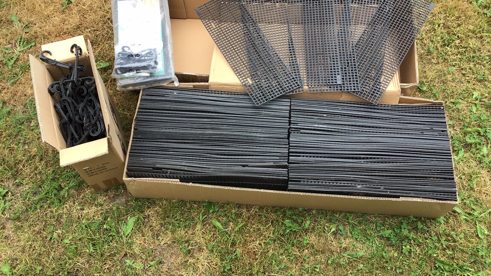 Blad vangers voor dakgoot, Kunststof, Zwart, Overige typen, Ophalen of Verzenden