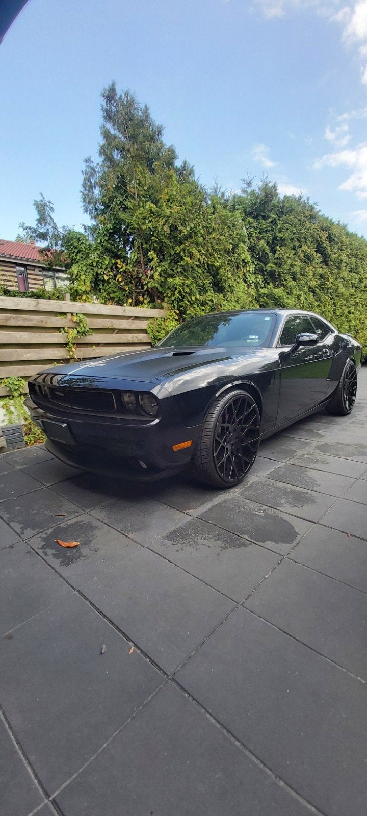 Dodge challenger 5.7 hemi 2014 zwart met werk, Zwart, Handgeschakeld, Particulier, 400 pk