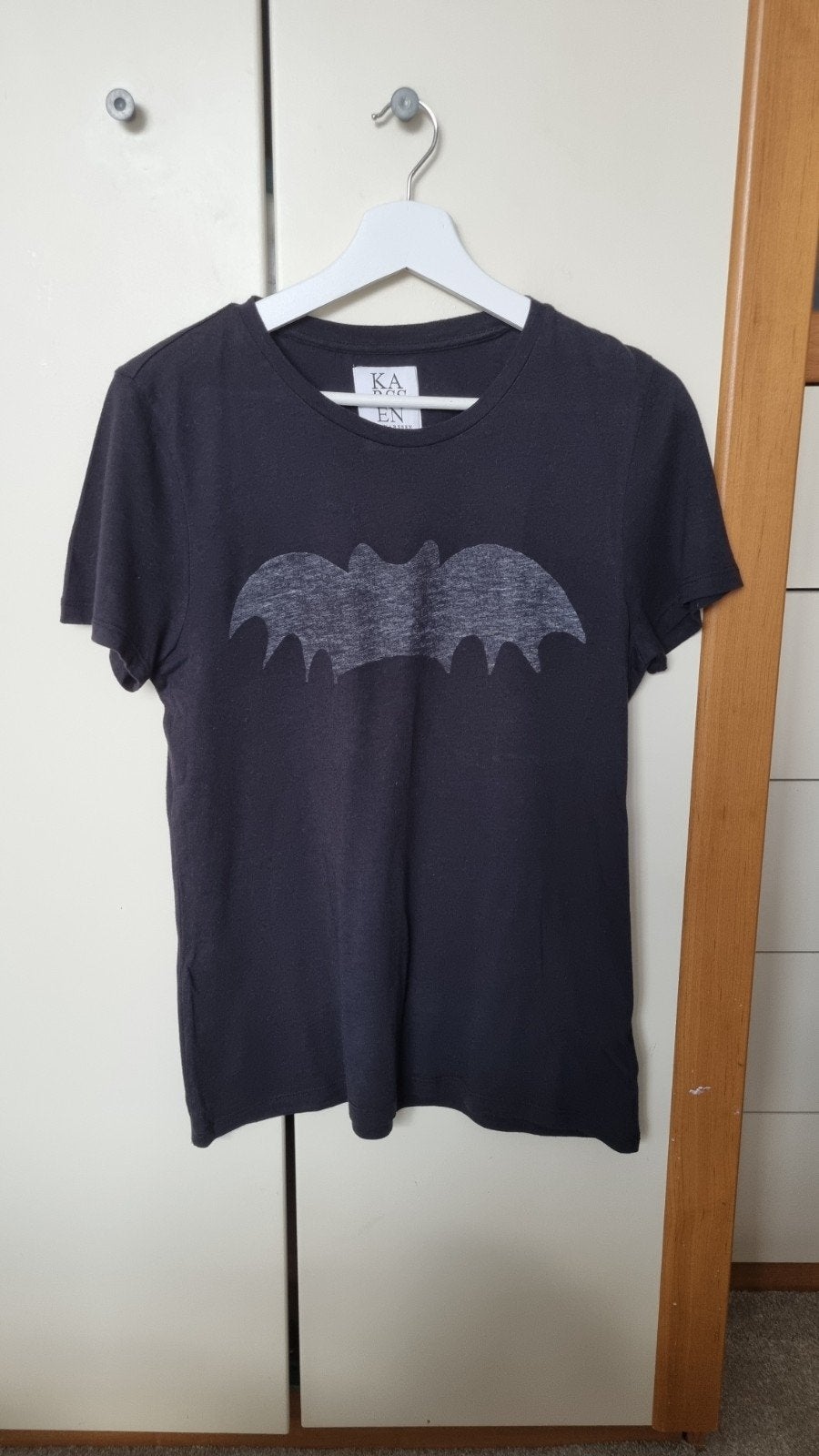 Zoe Karssen T-shirt met vleermuisprint - Maat M, Maat 38/40 (M), Zwart, Zoe Karssen, Ophalen of Verzenden