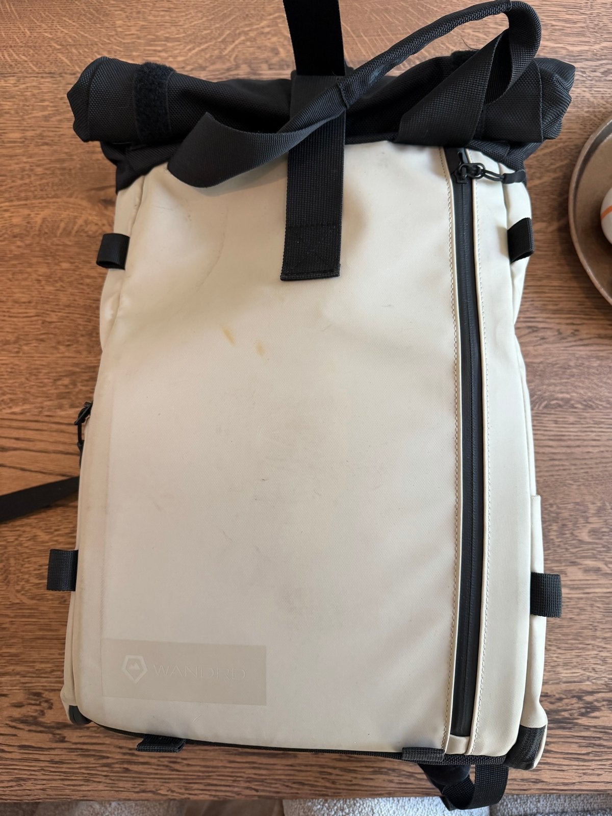 Wandrd PRVKE Lite cameratas - Beige/Zwart, Gebruikt, Rugtas, Gevoerd, Ophalen of Verzenden