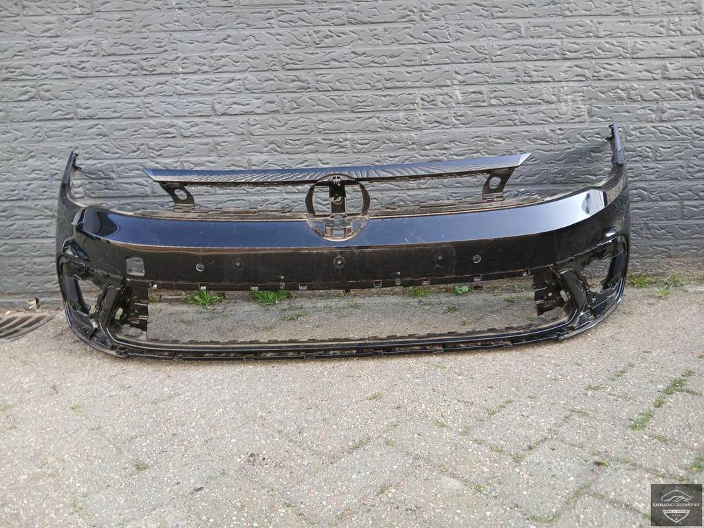 VW Polo 2G Facelift 2021+ Voorbumper Bumper 4xPDC Origineel!, Gebruikt, Volkswagen, Volkswagen AG, Bumper