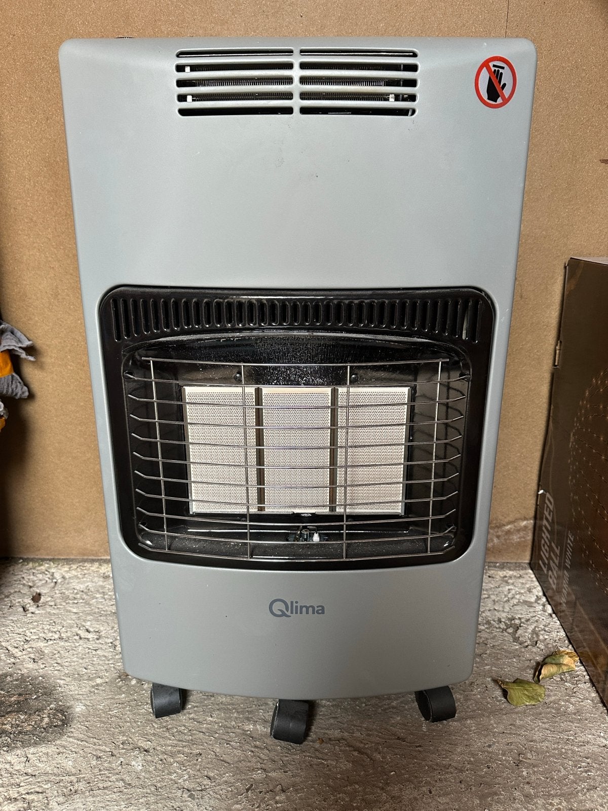 Qlima Gaskachel - Draagbare Verwarming op Gas, Huis en Inrichting, Kachels, Ophalen, Gebruikt, Gas, Vrijstaand