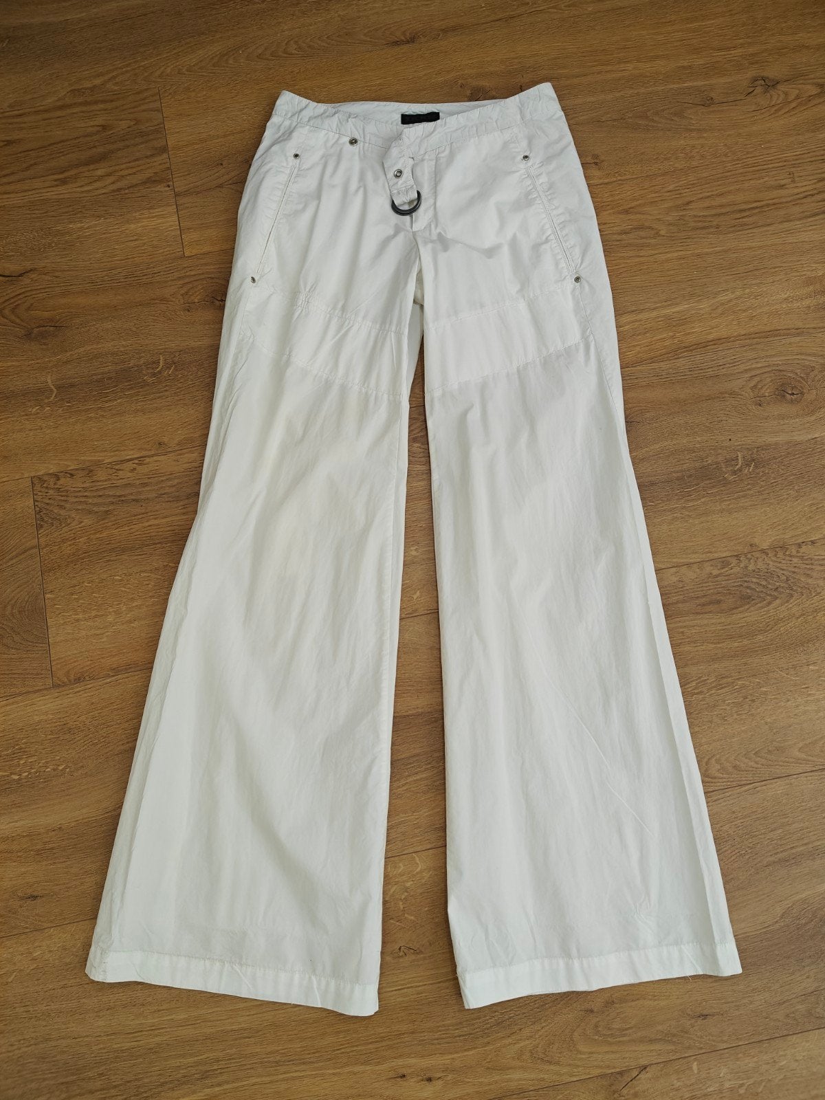IKKS vintage cargo broek wit in zeer goede staat, IKKS, Wit, Ophalen of Verzenden, Zo goed als nieuw