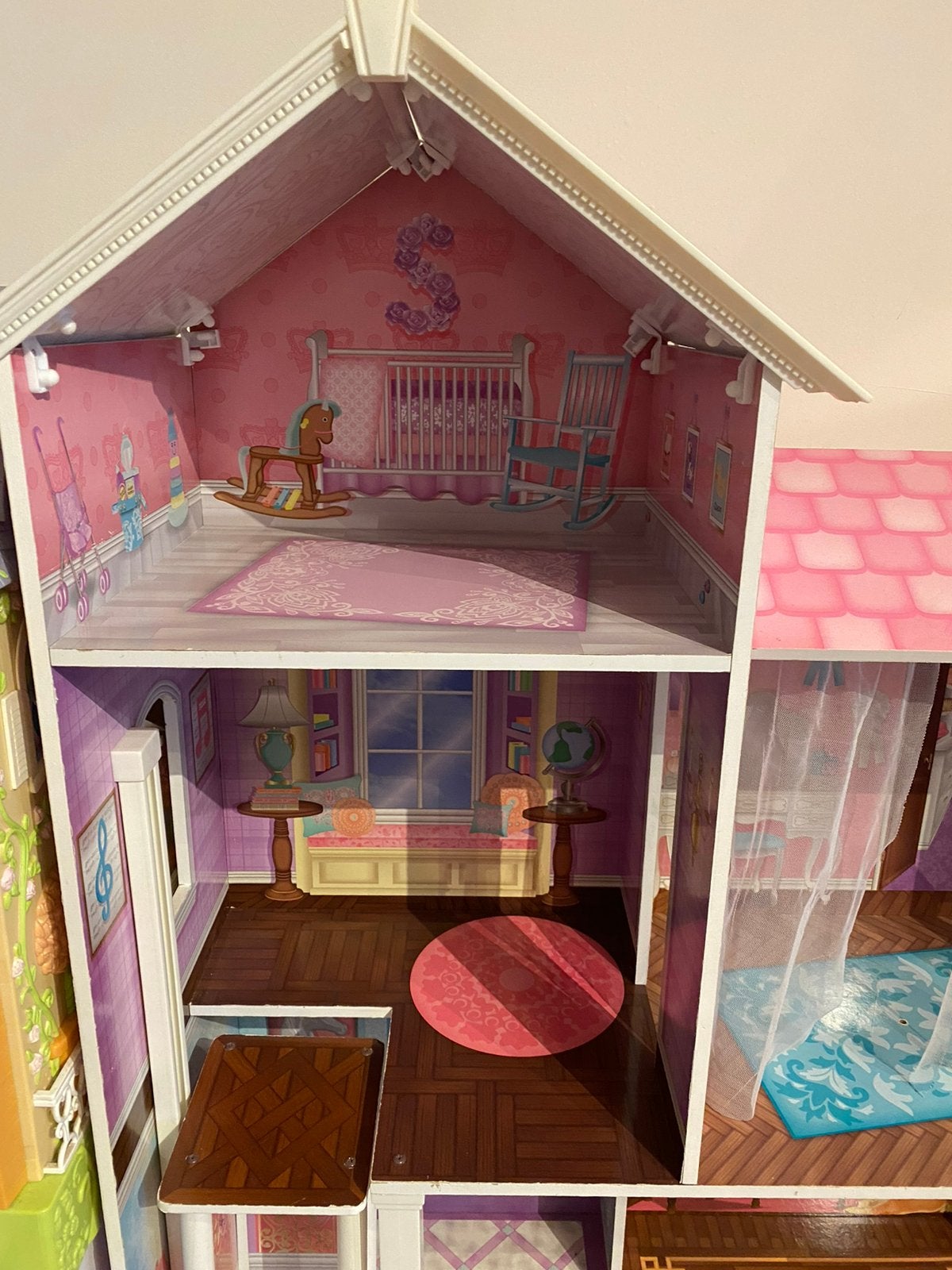 Mooi Kidscraft Poppenhuis, Ophalen of Verzenden, Zo goed als nieuw, Poppenhuis