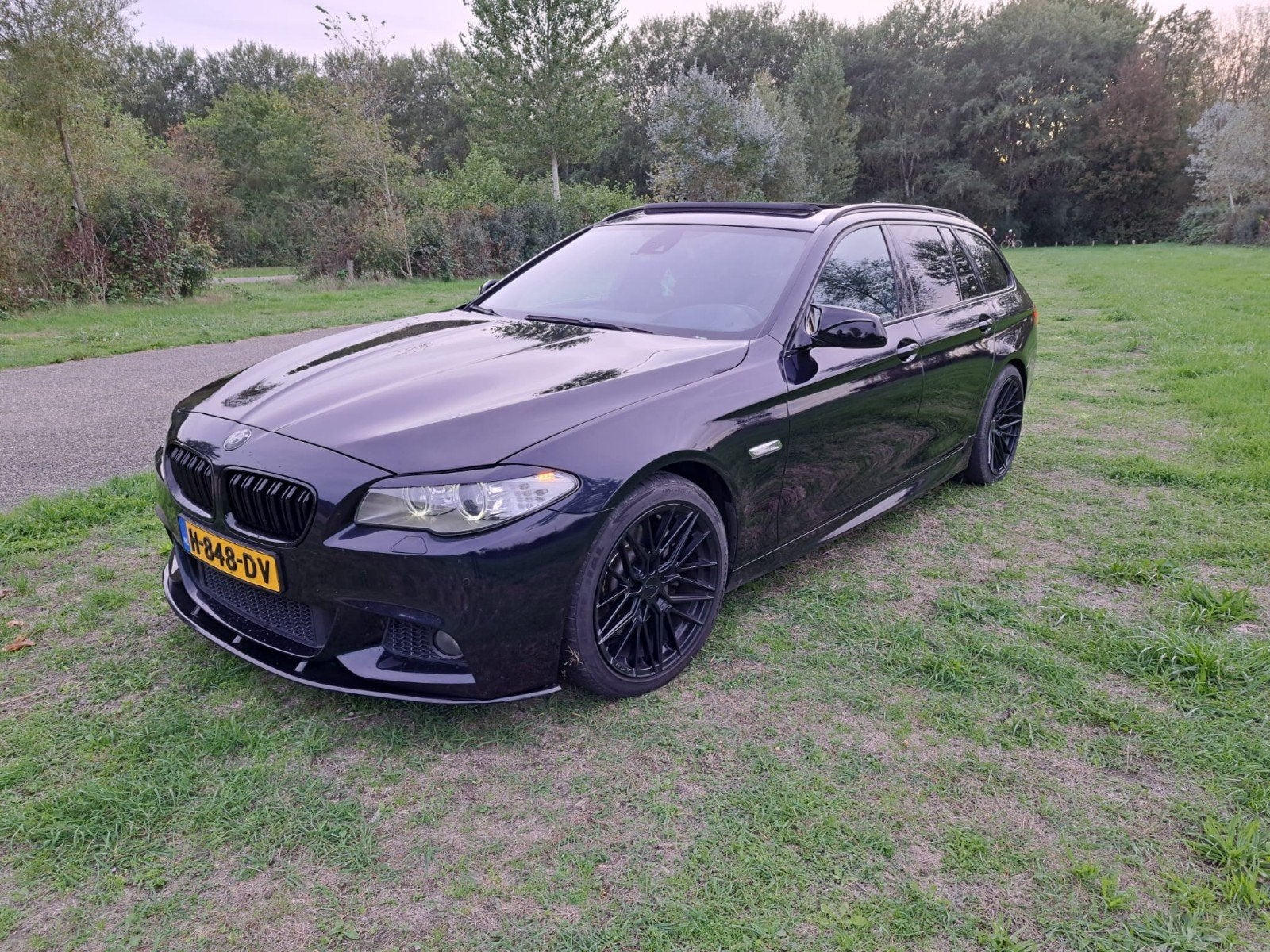BMW 5-Serie 530i 272pk Aut. 2012 Zwart, Achterwielaandrijving, 2000 kg, Particulier, Geïmporteerd
