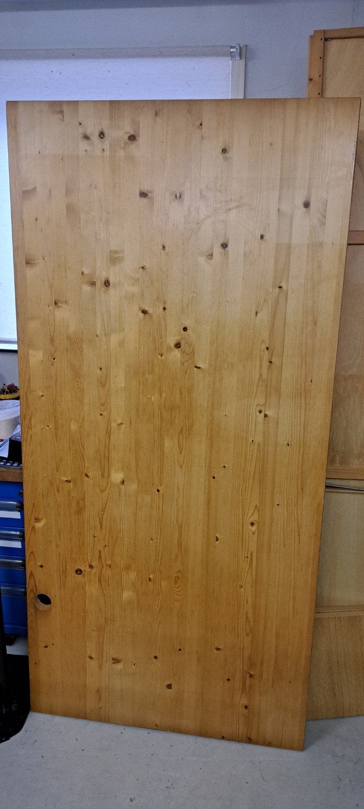 lundia bureaublad 97 cm bij 200 cm, Ophalen, Gebruikt