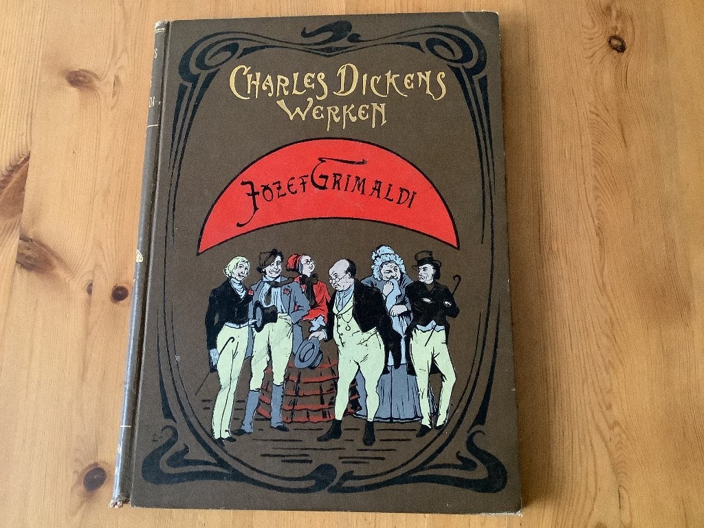 Charles Dickens, Jozef Grimaldi, Antiek en Kunst, Verzenden, Charles Dickens