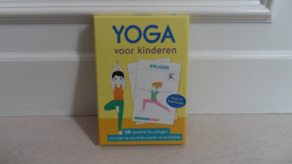Shobana R. Vinay : Yoga voor kinderen : kaarten + boek, Ophalen of Verzenden, Gelezen, Overige onderwerpen, Achtergrond en Informatie