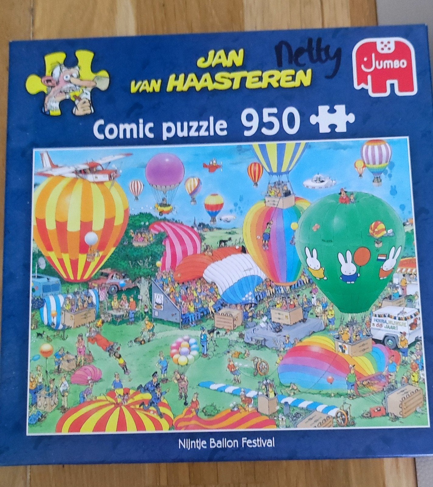 3 Jan van Haasteren puzzels bijna gratis, Ophalen of Verzenden, 500 t/m 1500 stukjes, Gebruikt, Legpuzzel