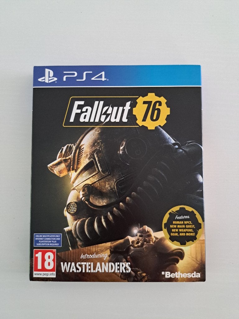 PS4 Fallout 76 - Wastelanders Edition - NIEUW, Avontuur en Actie, Vanaf 18 jaar, 1 speler, Nieuw