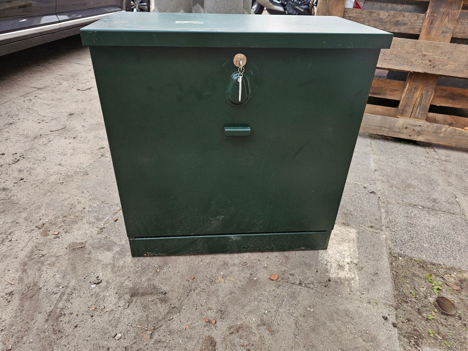Gaskast / Straatkast RVS, Ophalen