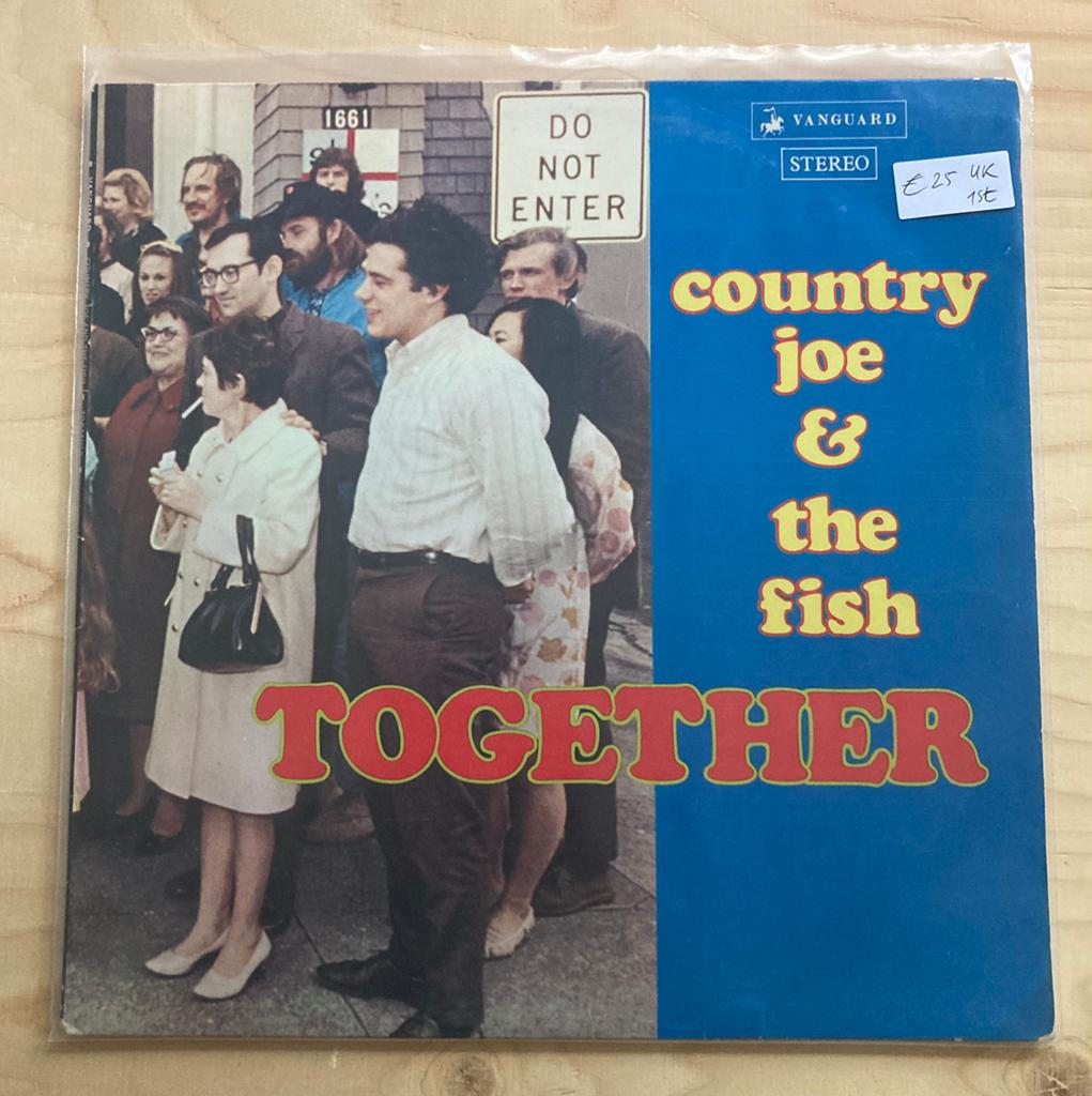 Country Joe & The Fish - Together UK 1st Press, Ophalen of Verzenden, Zo goed als nieuw, Overige formaten, Poprock