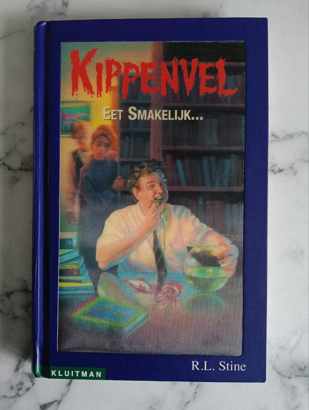 Kippenvel - Eet Smakelijk... door R.L. Stine, Ophalen of Verzenden, Gelezen, R.L. Stine, Fictie algemeen