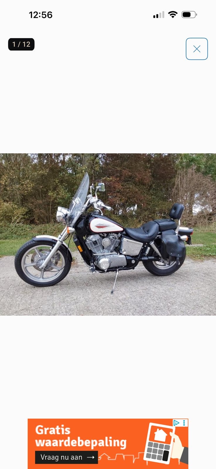 Honda Shadow VT 1100 cv, Cardan-aandrijving, 2 cilinders, Gebruikt, Particulier