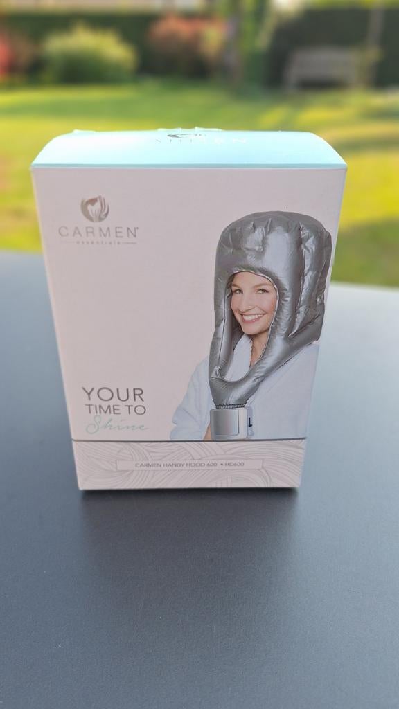 Carmen Handy Hood 600W Haardroger - Nieuw in doos, Ophalen of Verzenden, Nieuw, Haarverzorging