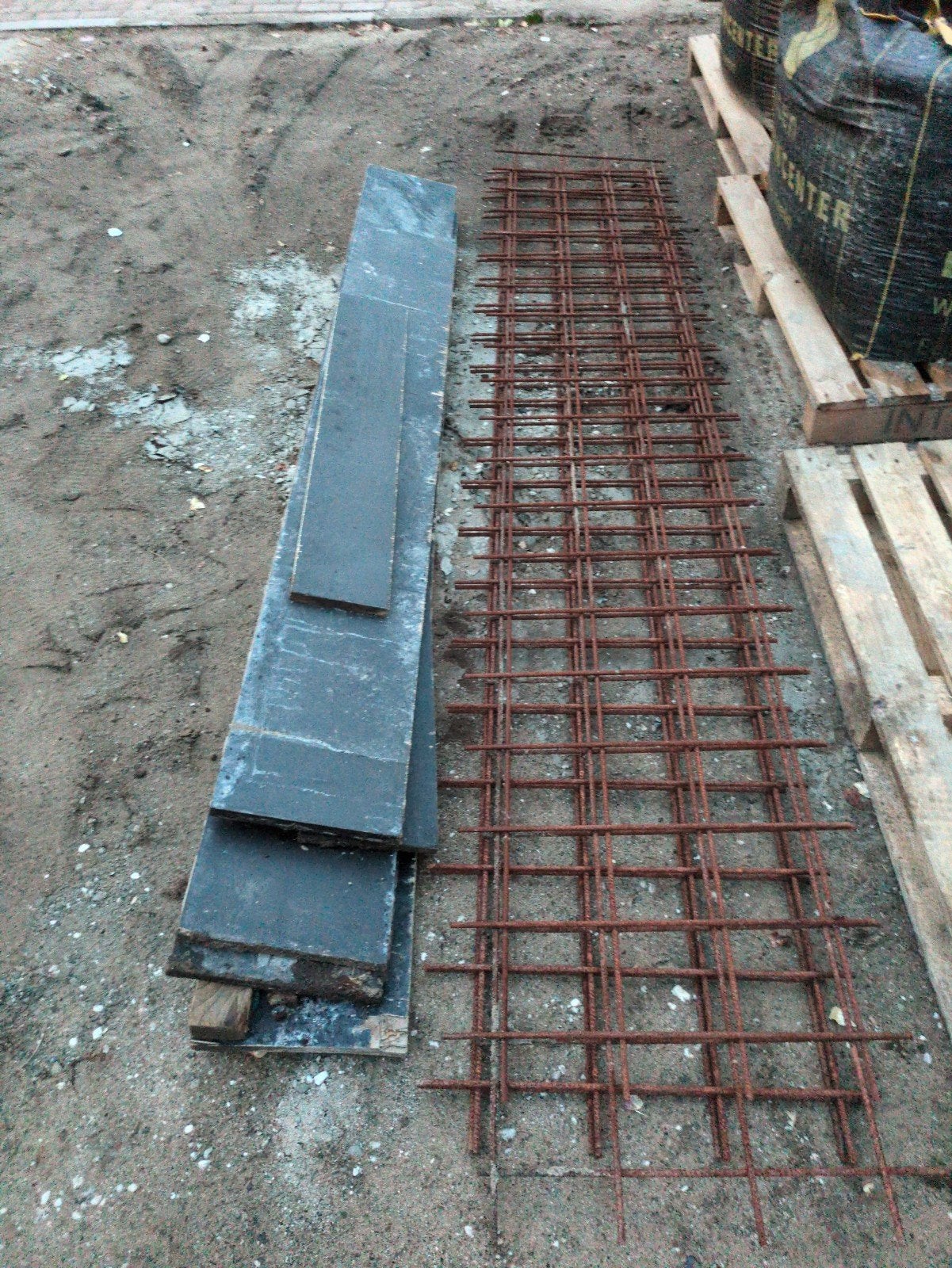 Betonijzer / Bouwstaalmatten, Doe-het-zelf en Verbouw, Metalen, Ophalen, Gebruikt, IJzer