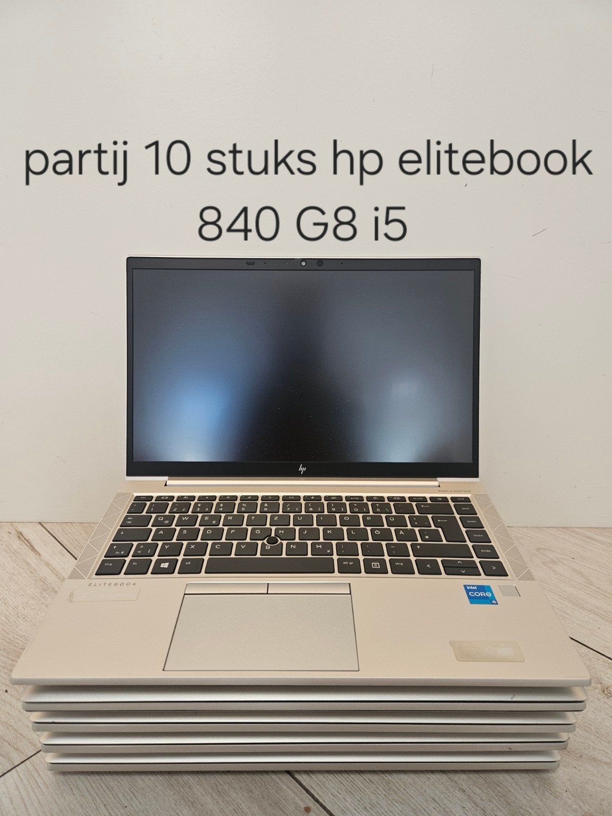 partij 10 stuks hp elitebook 840 g8 i5 8gb 256gb SSD qwertz, EenvoudPc B.V., 8 GB, Refurbished, Ophalen of Verzenden