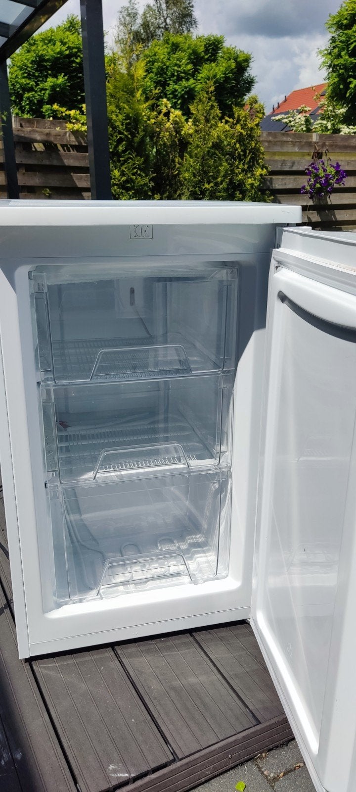 Compacte vriezer met 3 lades - 85x50 cm, Gebruikt, Minder dan 60 cm, Vrijstaand, Ophalen