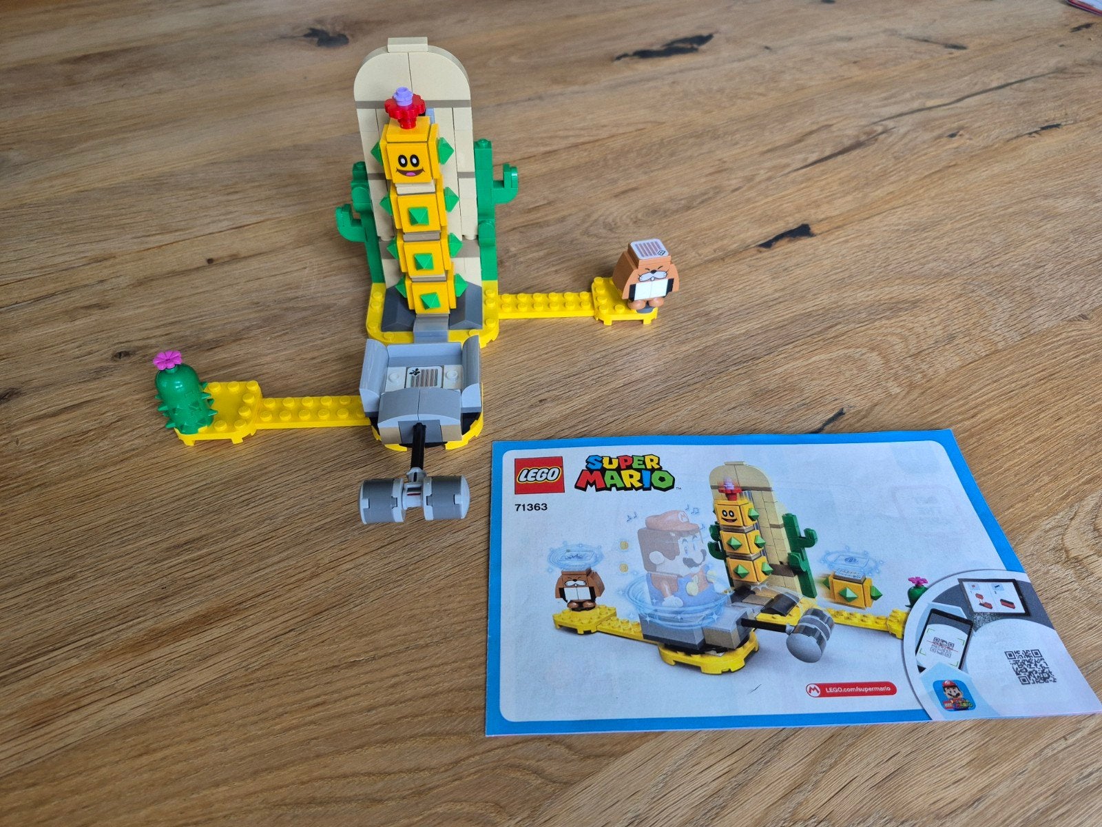 LEGO Super Mario 71363 Desert Pokey uitbreidingsset, Ophalen of Verzenden, Zo goed als nieuw, Overige merken