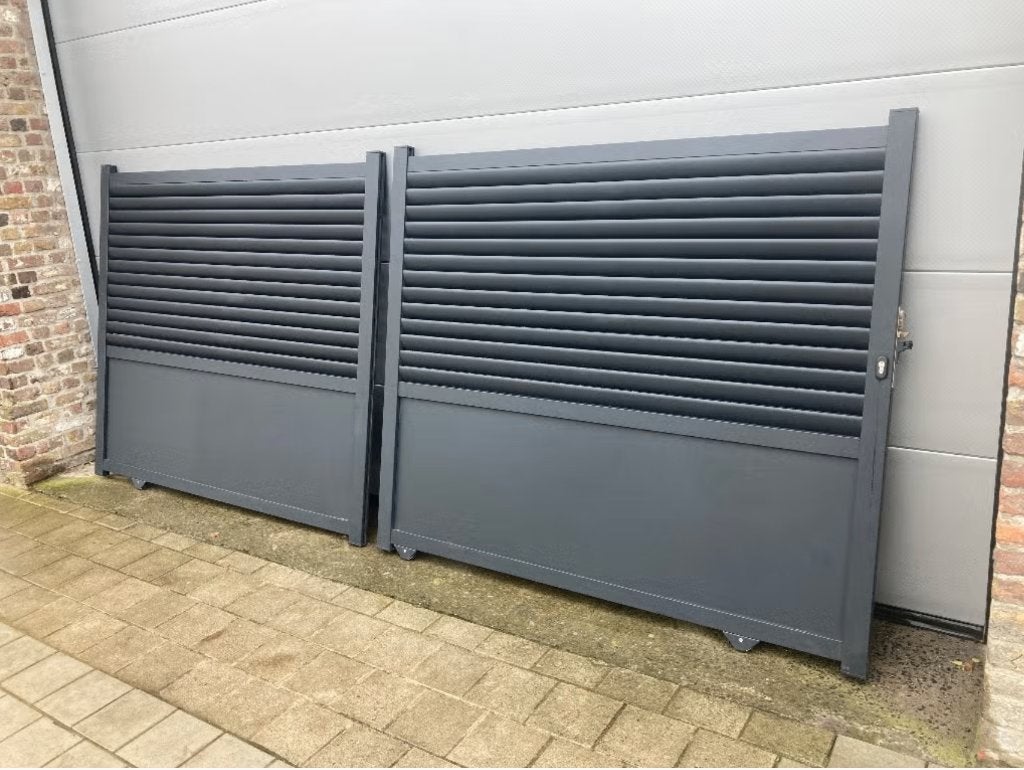 schuifpoort Aluminium VERO, Ophalen, Gebruikt, Minder dan 2 meter