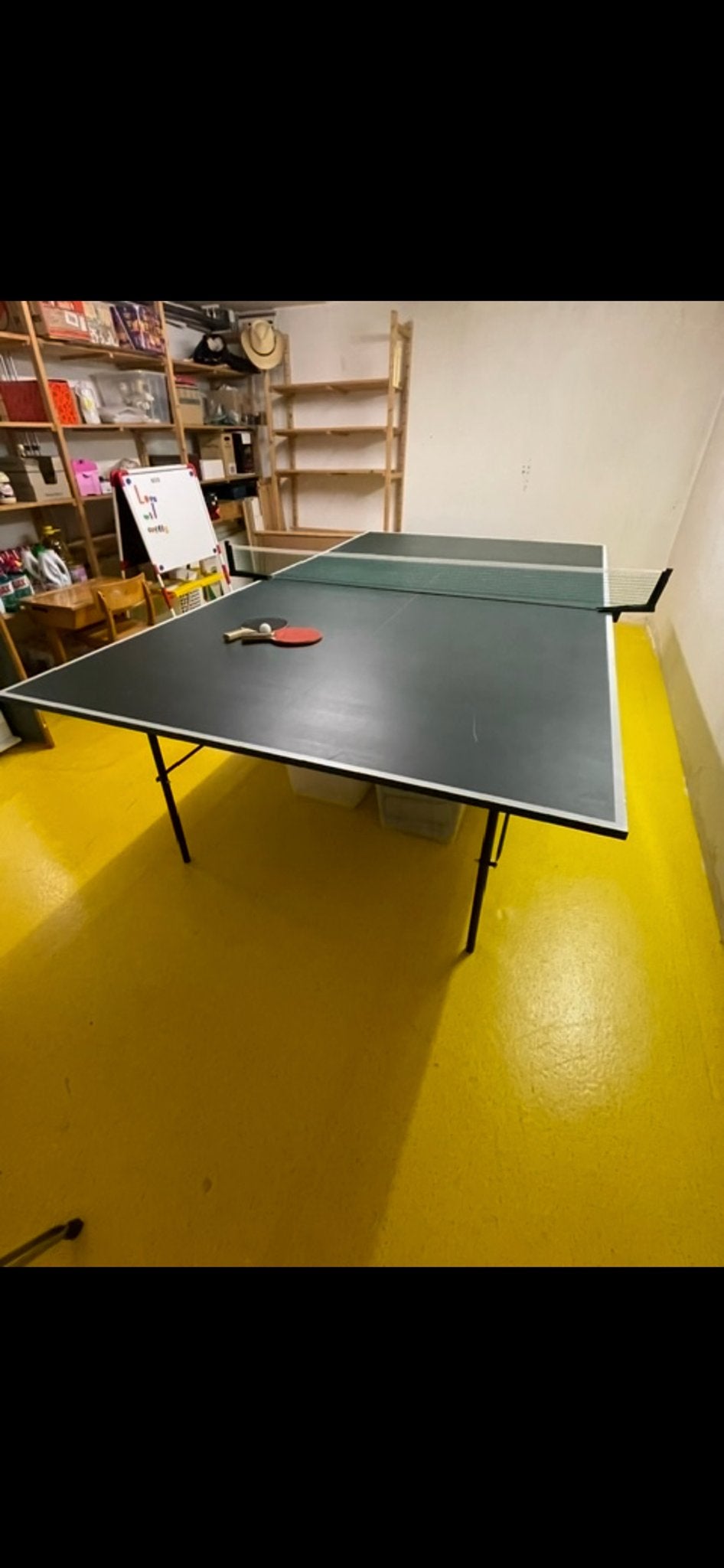 Gebruikte Tafeltennistafel - Inklapbaar & Verrijdbaar, Ophalen, Gebruikt, Tafel Indoor, Inklapbaar