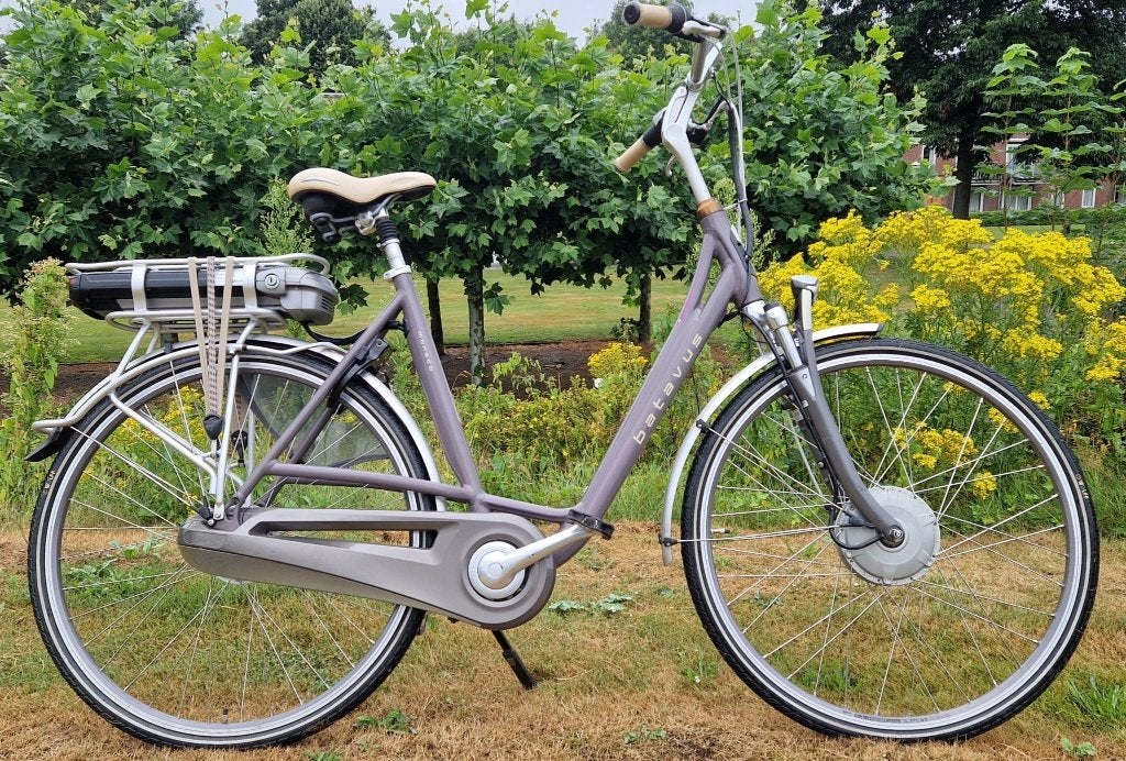 Nette Elektrische Batavus Monaco met 1.038 km stand!, Gebruikt, 50 km per accu of meer, 55 tot 59 cm, Ophalen