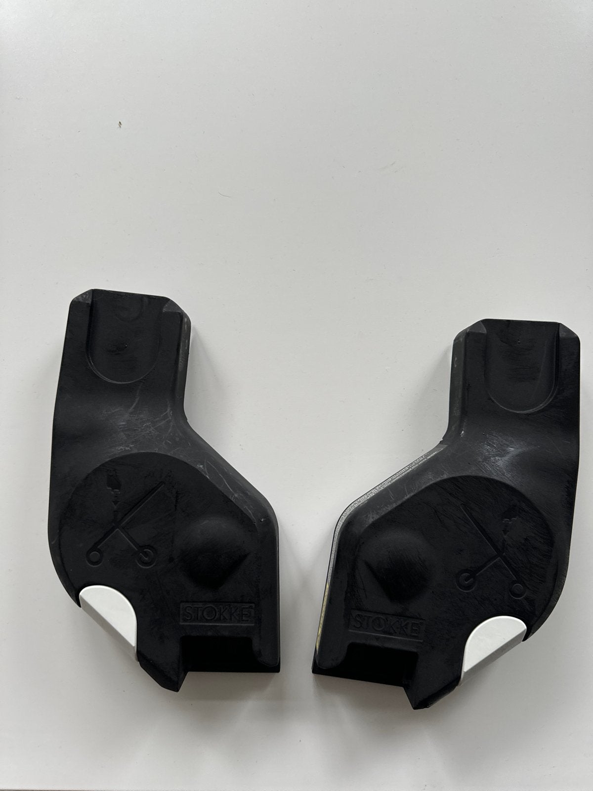 Stokke autostoel adapters voor kinderwagen, Kinderen en Baby's, Gebruikt, Ophalen of Verzenden, Met autostoeltje, Kinderwagen