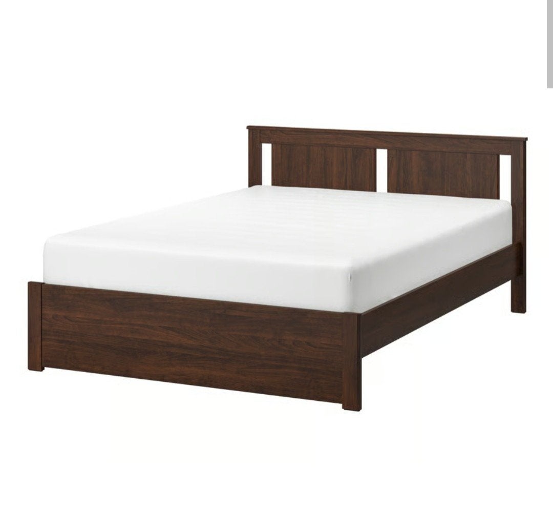 Ikea Songesand bedframe 160x200, Ophalen, Tweepersoons, Hout, 160 cm