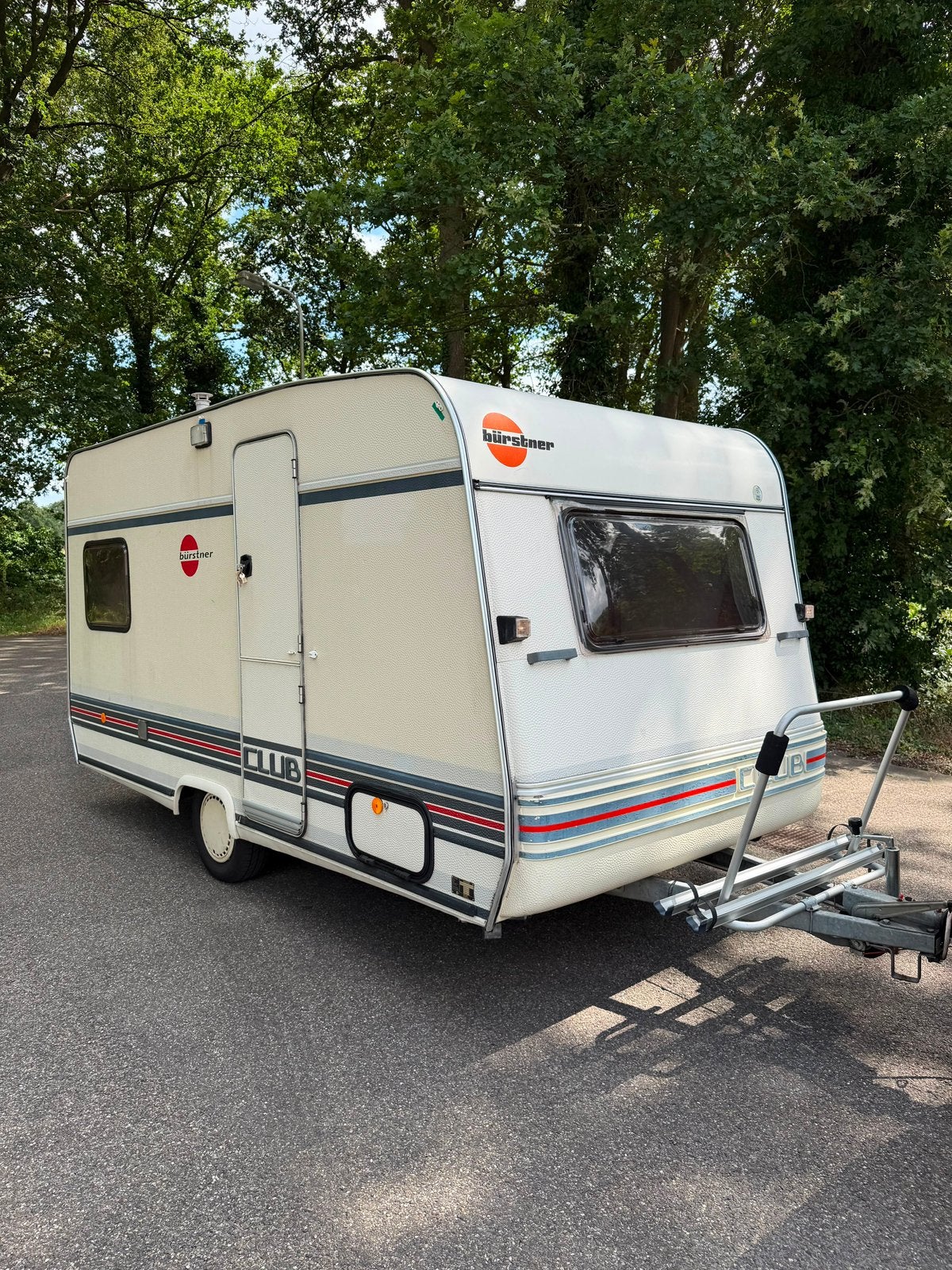 Leuke Bürstner Caravan uit 1989, Rondzit, Bedrijf, Dwarsbed, Tot en met 4