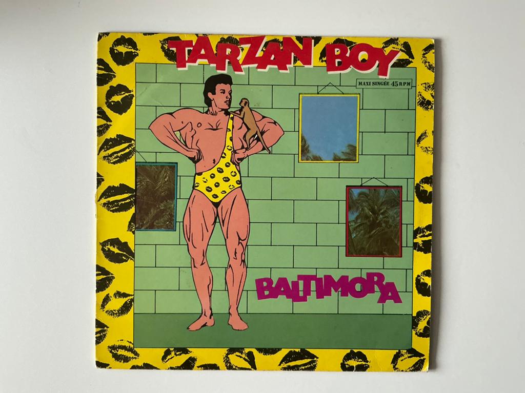 Baltimora – Tarzan Boy 12’ Italo disco, Gebruikt, 1980 - 1989, Ophalen of Verzenden, Disco