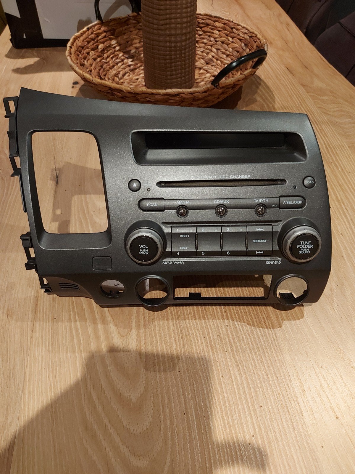 Radio CD Speler voor Honda Civic Hybrid (zie laatste foto), Auto diversen, Autoradio's, Ophalen of Verzenden, Gebruikt