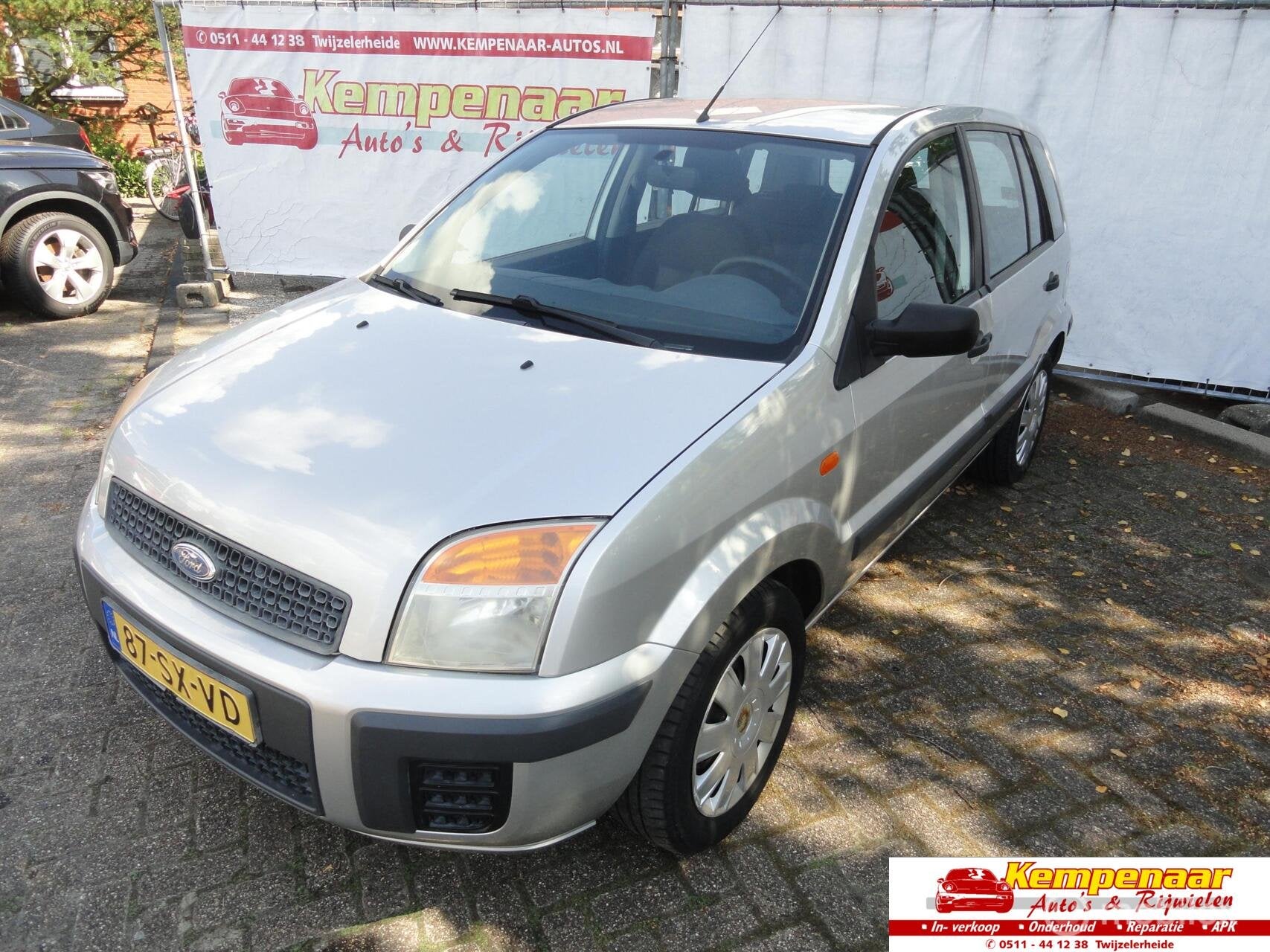Ford Fusion 1.4-16V Champion, Voorwielaandrijving, 15 km/l, Origineel Nederlands, Bedrijf