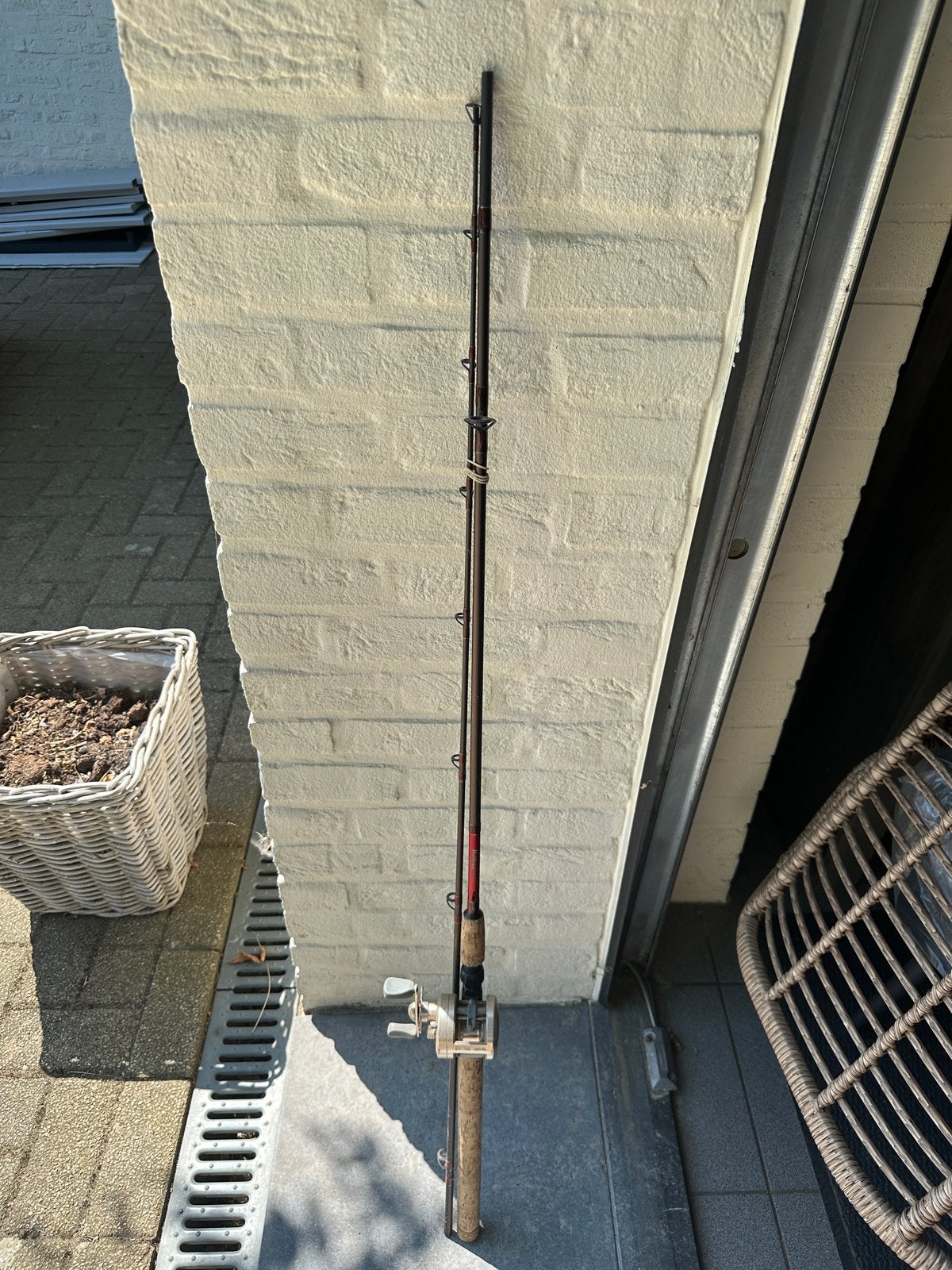 Ballista 2.40m 20-40g hengel met Banax Sounion 304L reel, Ophalen, Gebruikt, Complete hengel