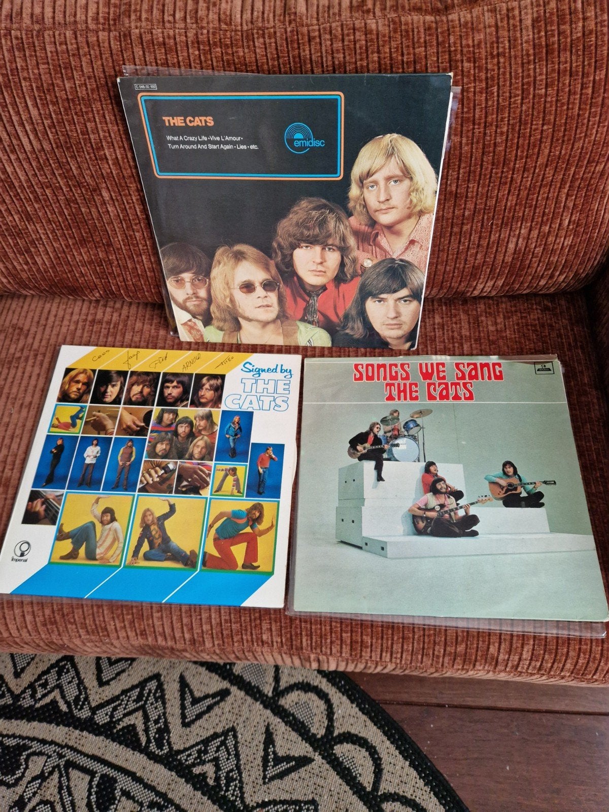 3 mooie lps van de cats, Ophalen of Verzenden, Zo goed als nieuw, 12 inch