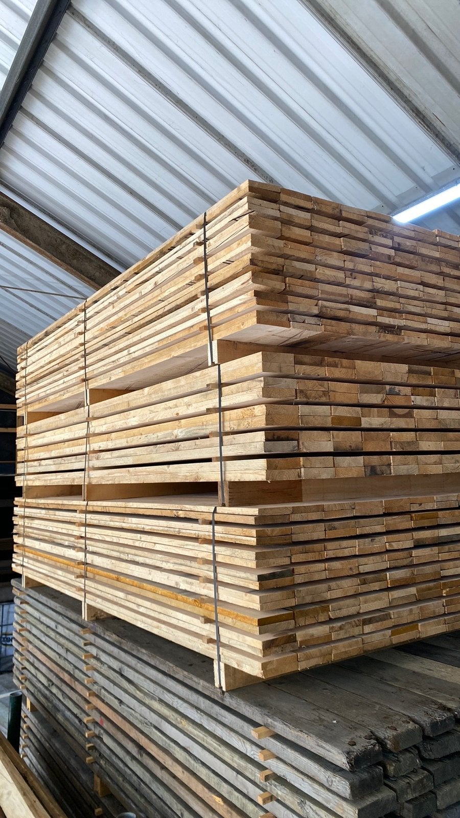 Planken, Doe-het-zelf en Verbouw, Hout en Planken, Ophalen, Zo goed als nieuw, Minder dan 25 mm, Plank
