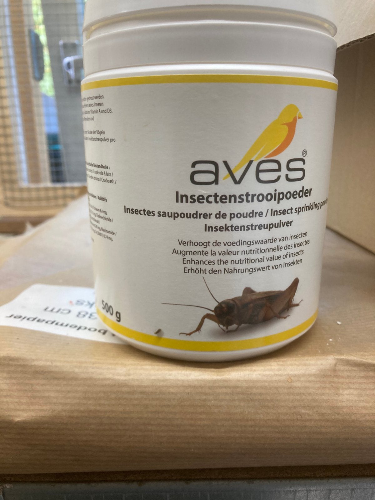 Insecten strooipoeder, Ophalen