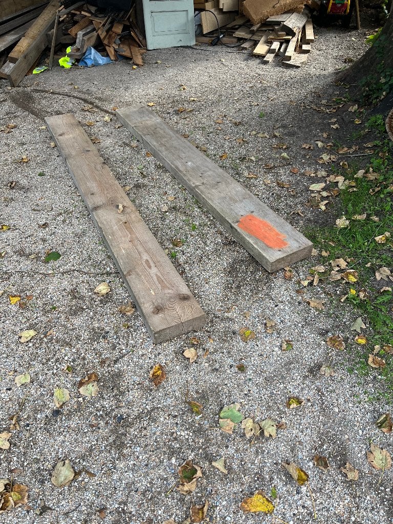 balk, Ophalen, Zo goed als nieuw, 200 tot 250 cm, 50 mm of meer