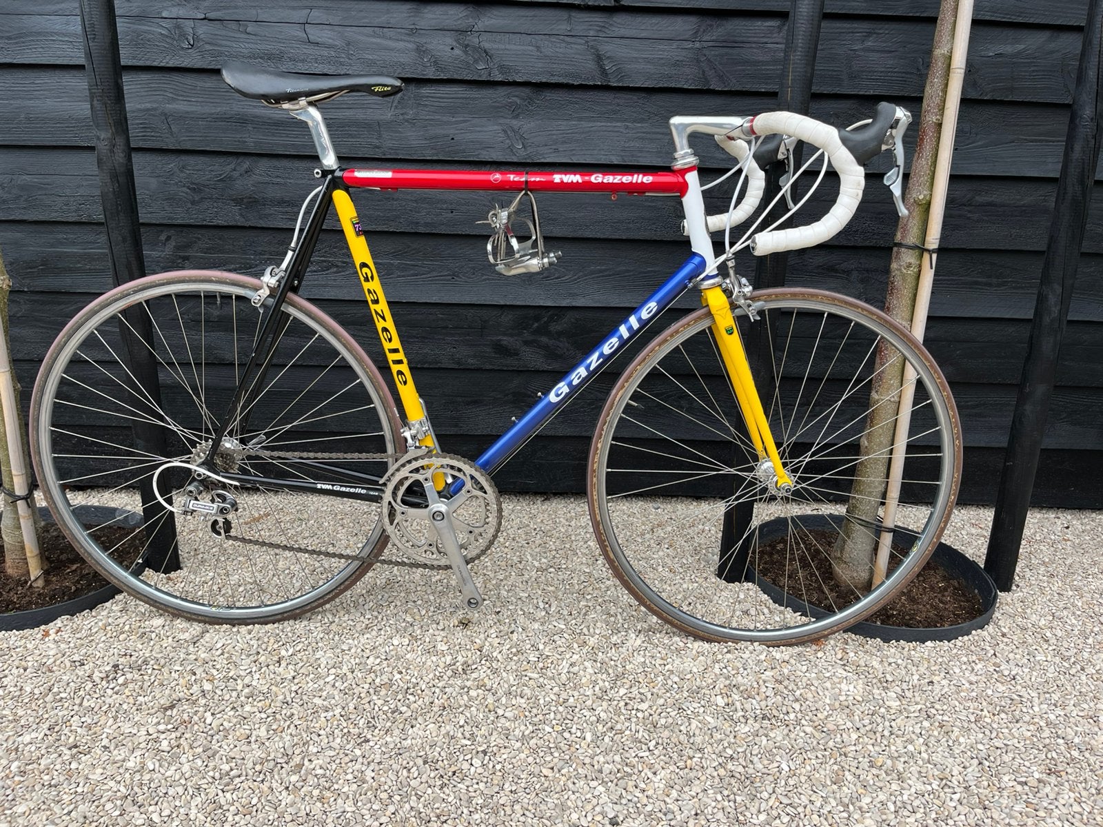 Gazelle Team TVM  Maarten Ducrot, Fietsen en Brommers, Fietsen | Racefietsen, Ophalen, Gebruikt, Aluminium, 15 tot 20 versnellingen
