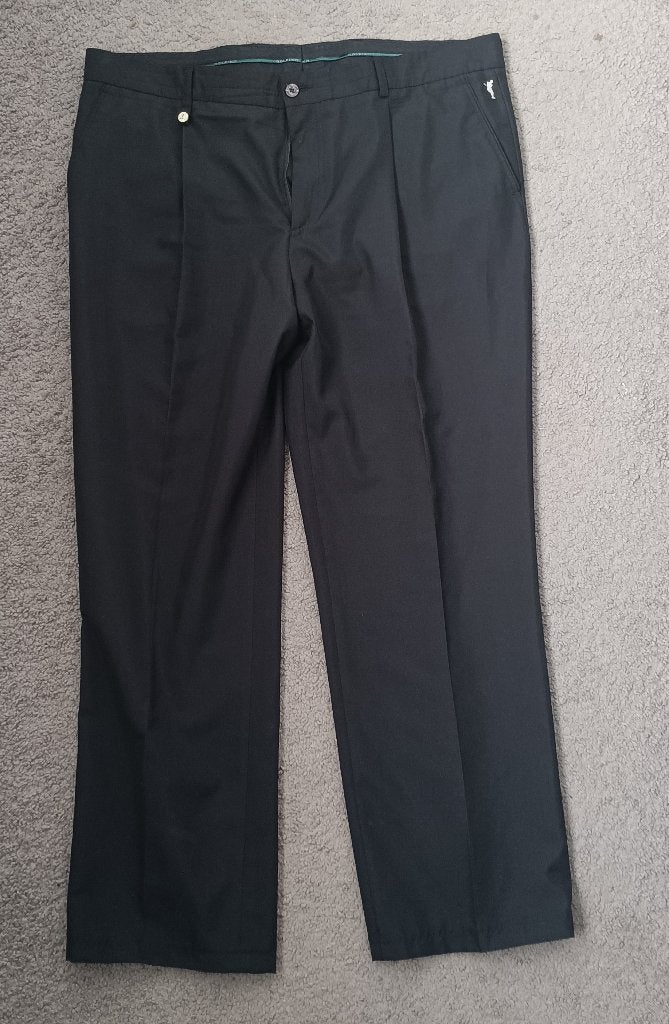Golfino golfbroek heren - Zwart - Maat 39/34, Ophalen of Verzenden, Zo goed als nieuw, Kleding, Overige merken
