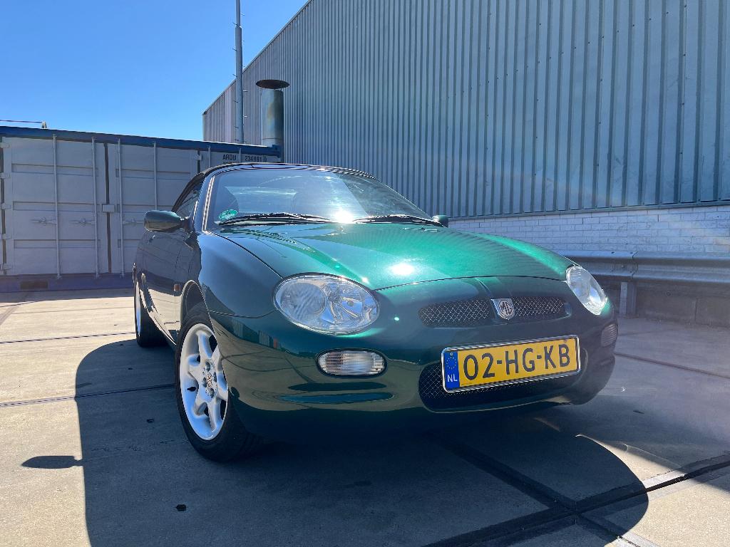 MG F 1.8 I 1999 - Heritage editie - uitstekend onderhouden., Zwart, 4 cilinders, Cabriolet, 1796 cc