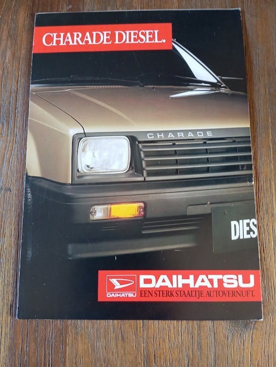 Daihatsu Charade Diesel 6 pag., Verzenden, Zo goed als nieuw, Overige merken